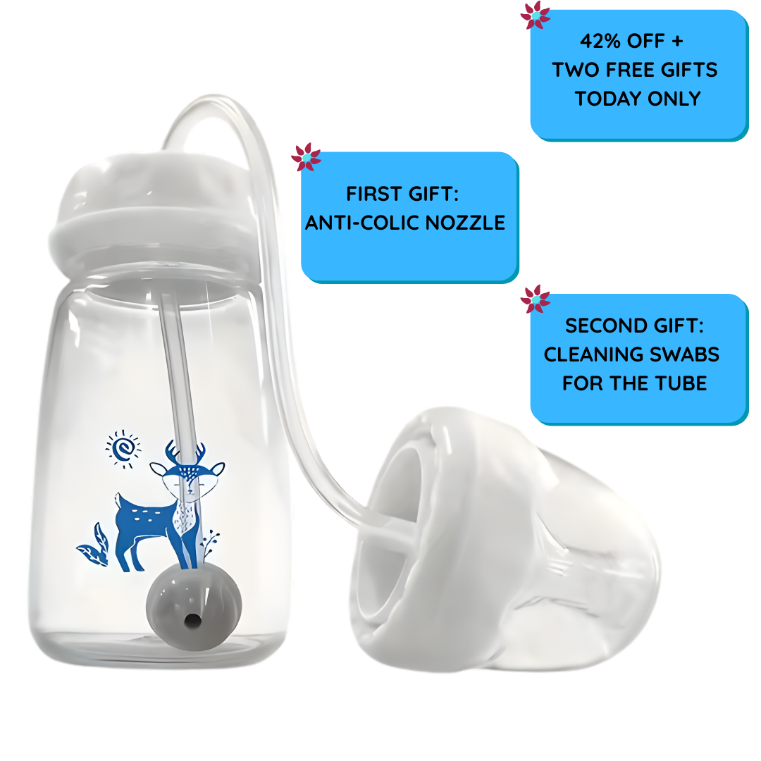 3-in-1 Hands-Free Baby Bottle