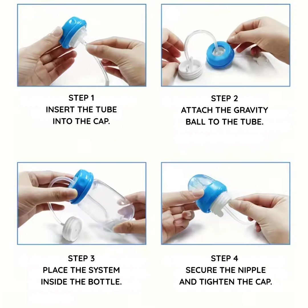 3-in-1 Hands-Free Baby Bottle